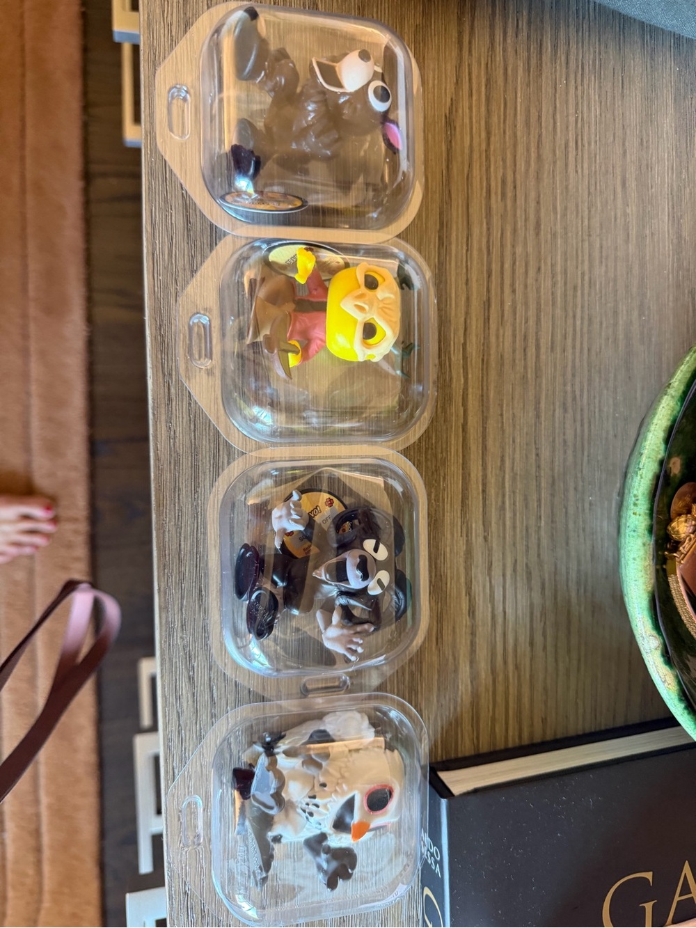 99 Nights in a Forest Set of 4 Small Collectible Animal Figures in Clear Pods